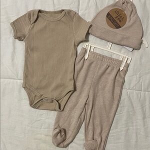 Chick Pea Beige 3-Piece Set